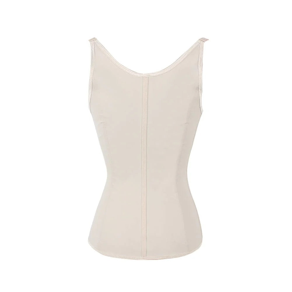 Steel Bones Waist Trainers Vest With 3 Row Hook