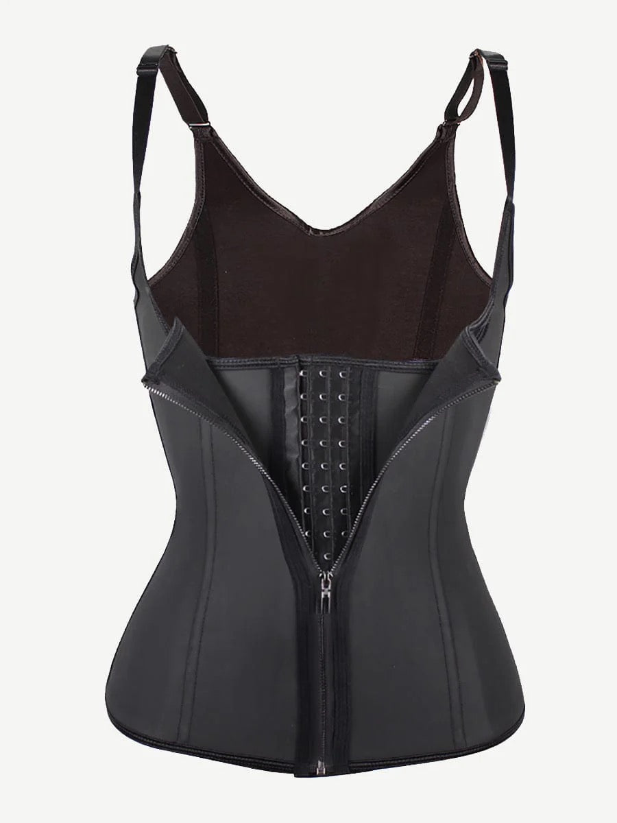 Steel Bones Waist Trainers Vest With 3 Row Hook
