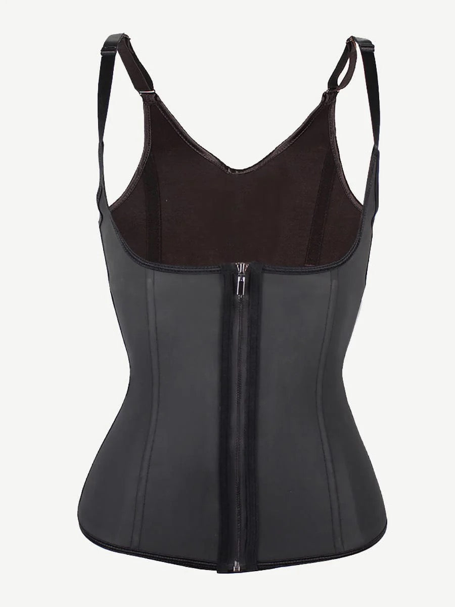 Steel Bones Waist Trainers Vest With 3 Row Hook