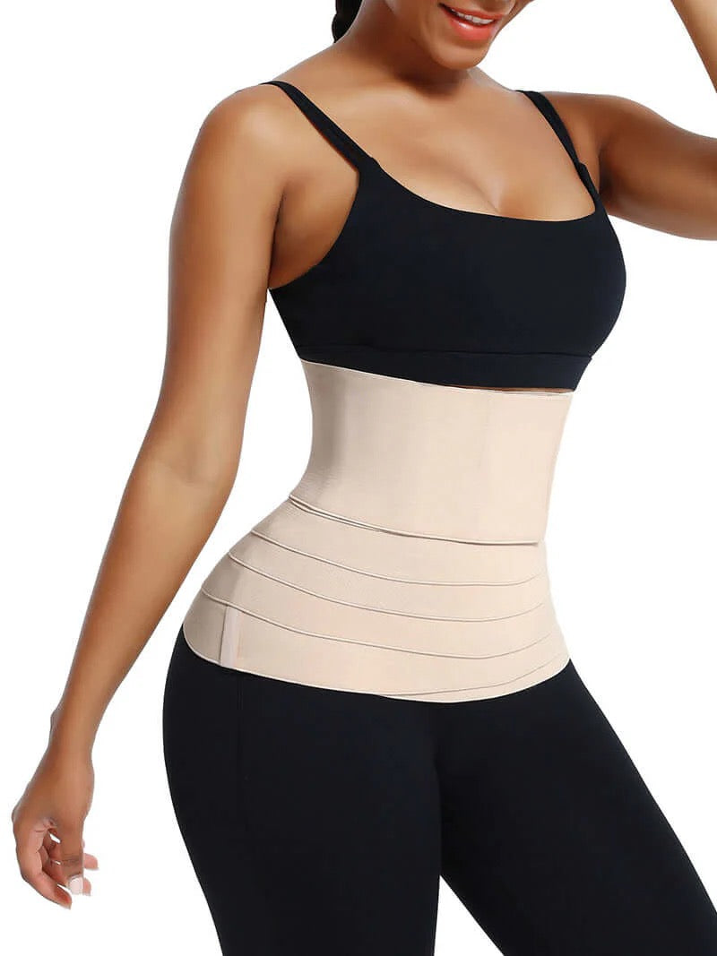 Latex Tummy Wrap Compression Band