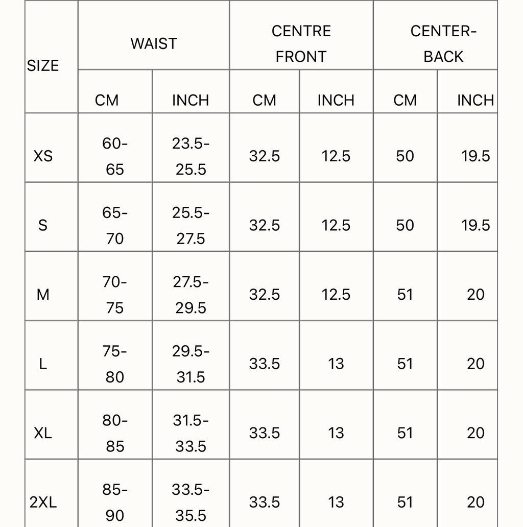 Latex Vest Shaper Double Belts With Zipper