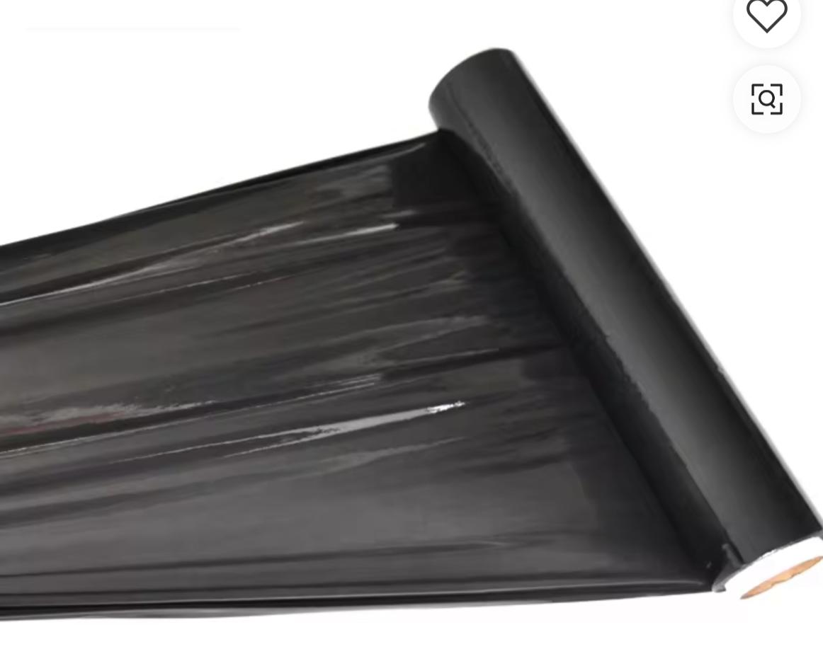 Black Osmotic Plastic Body Wraps For Weight Loss