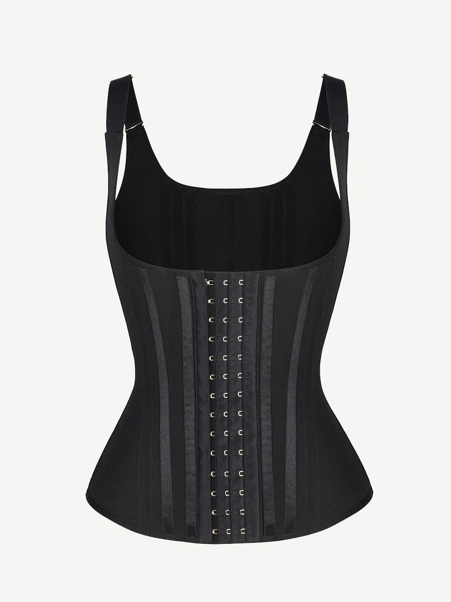 Built-in Steel Bone Girdle U-shaped Chest Support Waist Trainer Vest